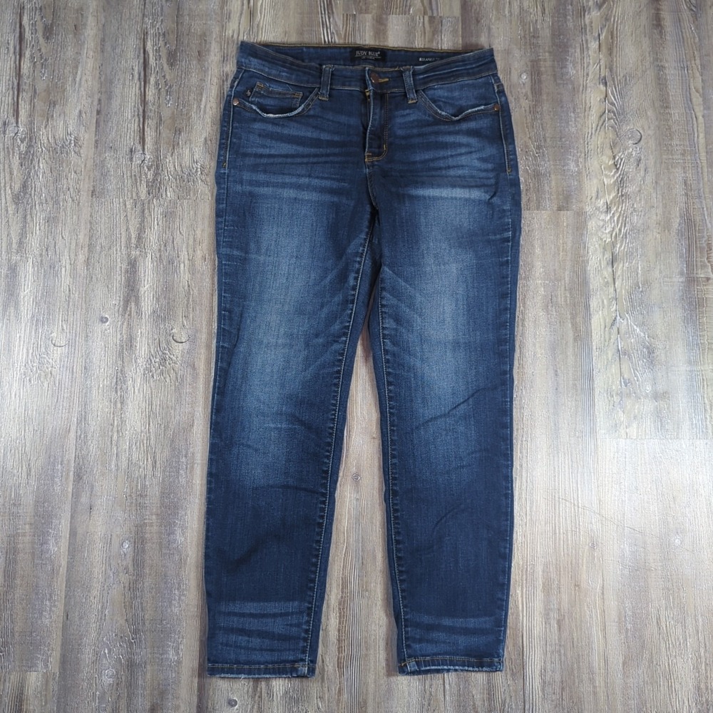Judy Blue Jeans Women's Size 9/29 Relaxed Fit Blue Denim Stretch JB82102DK